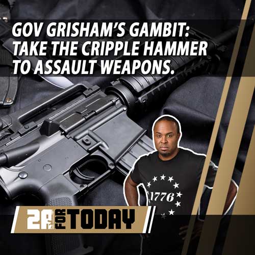 New Mexico’s Gun Control Ghoul… I mean Governor, Michelle Grisham, is prone to sticking her proud foot in her mouth.