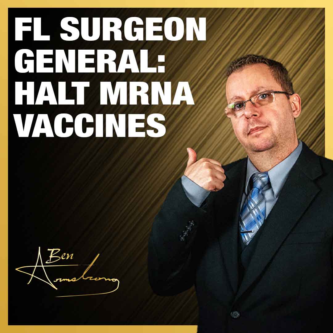 FL Surgeon General: Halt mRNA Vaccines Because of DNA Contamination