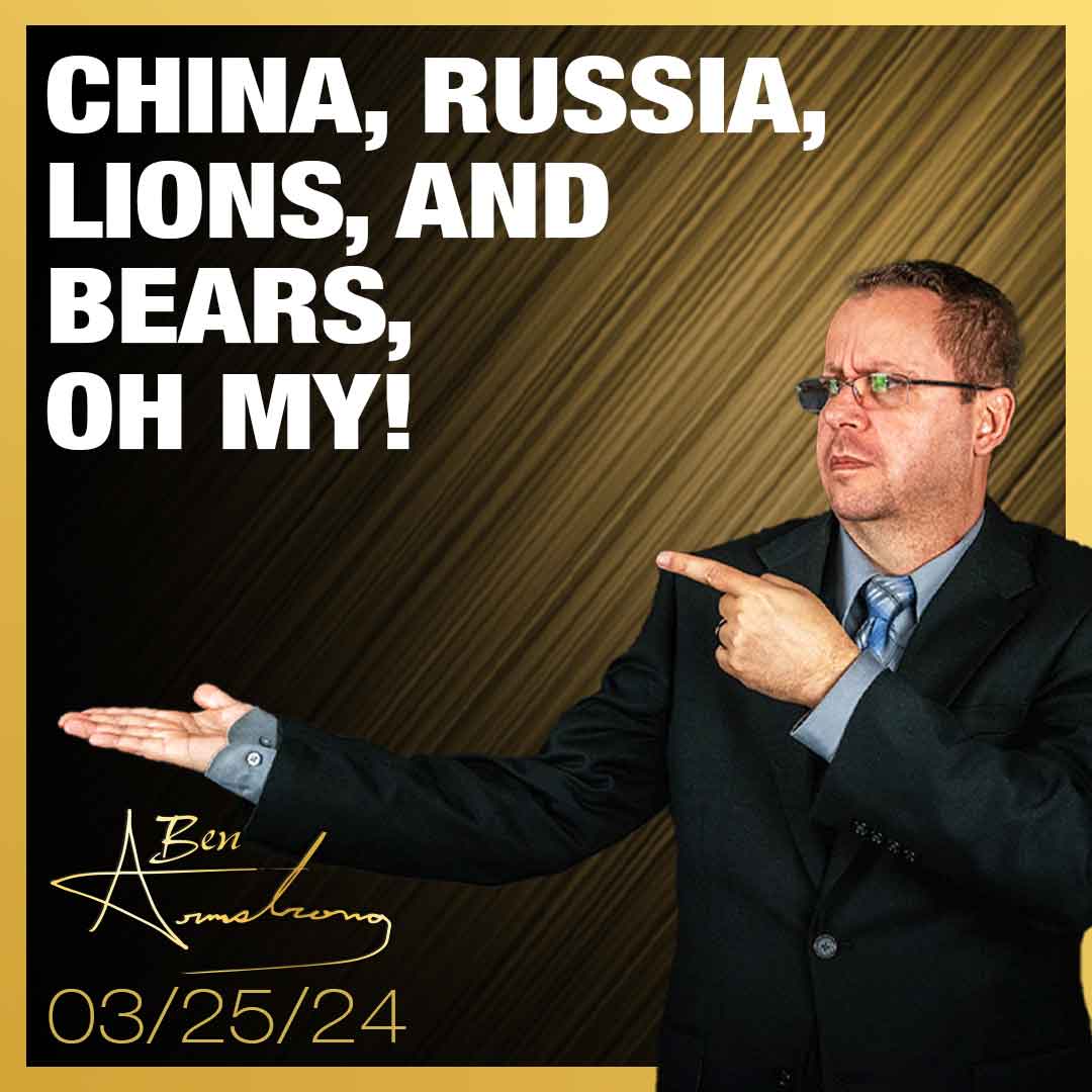 China, Russia, Lions, and Bears, OH MY! 