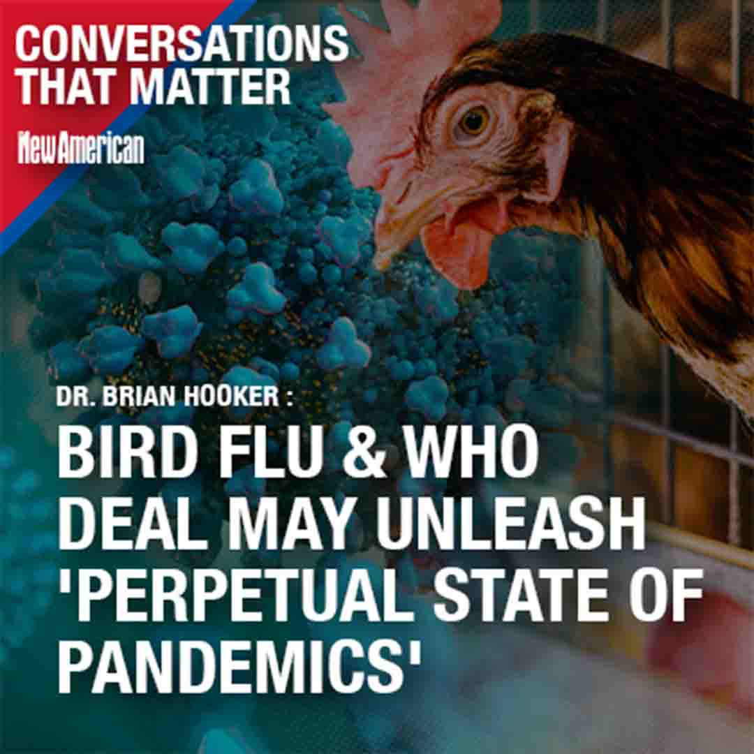 Bird Flu & WHO Deal May Unleash ‘Perpetual State of Pandemics’: Dr. Brian Hooker