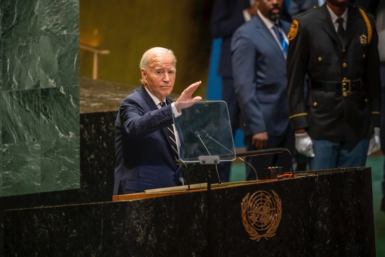 Biden Speaks to UN General Assembly The New American