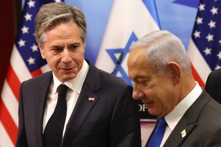 Blinken Meets With Netanyahu To Negotiate Israel Hamas Peace Deal The New American