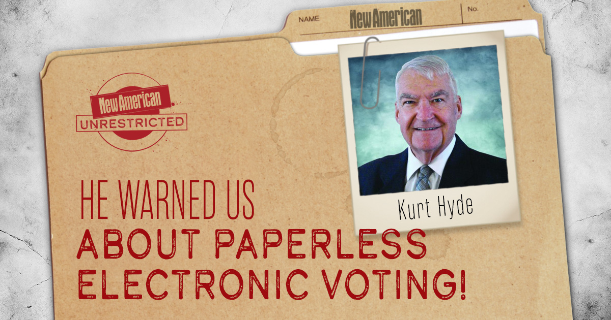 History is Catching Up With The John Birch Society on Election Integrity: 40th Anniversary of Kurt Hyde’s Pathbreaking TNA Article Warning Against Paperless Electronic Voting