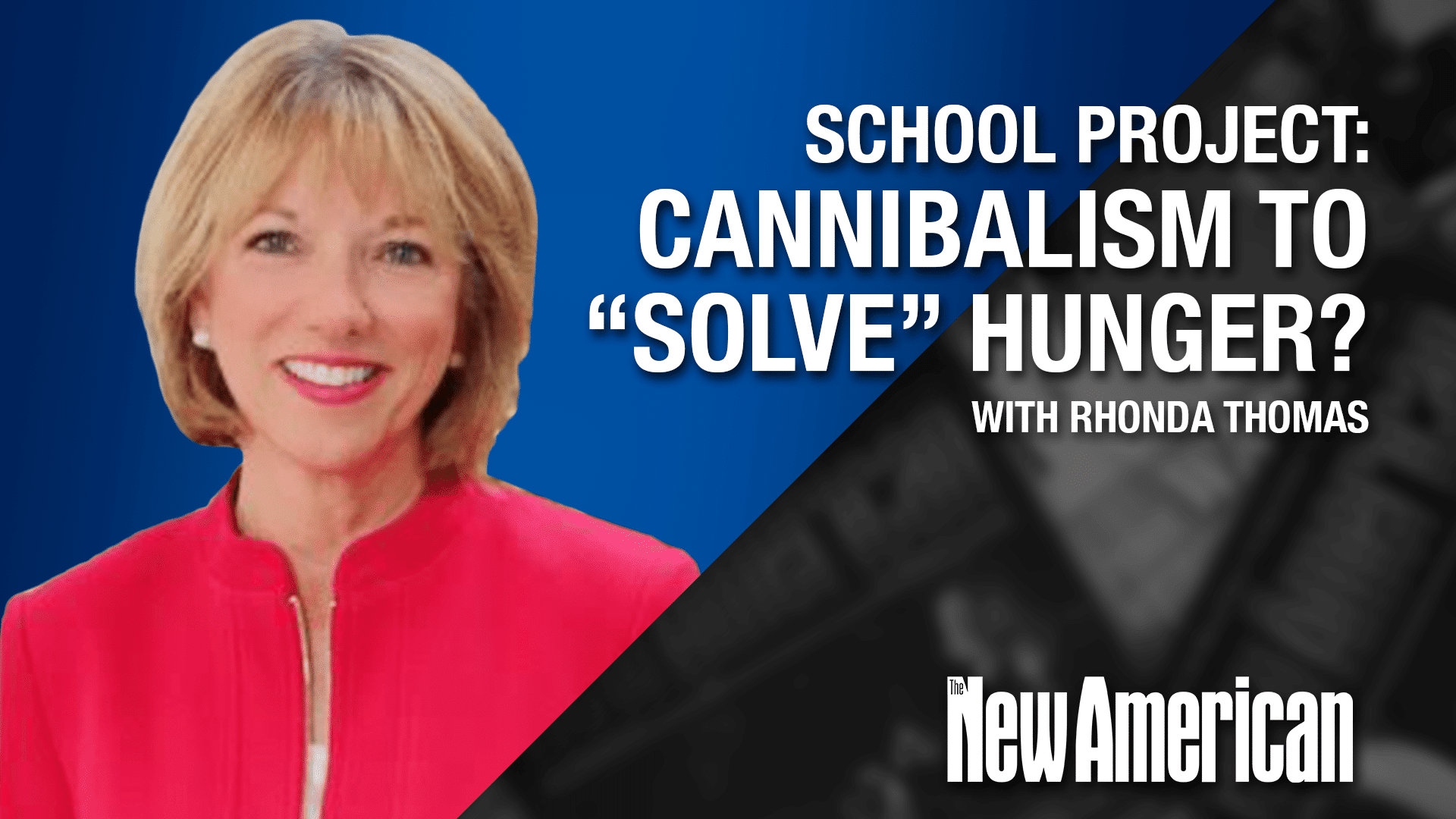 EATING BABIES? Georgia School Has Teens 'Solve' Hunger With Cannibalism - The New American