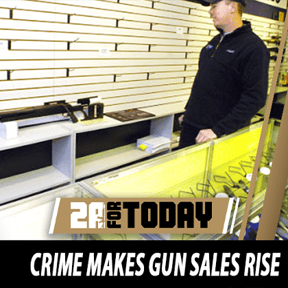 Violent Crime Makes Gun Sales Rise & a Florida MASS SHOOTING Averted | 2A For Today!