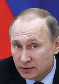 Vladimir Putin Russian President praise Donald Trump