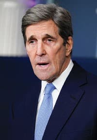 John Kerry carbon emission causing climate change