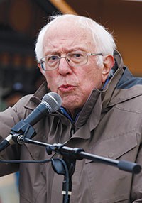 Bernie Sanders targets colleague Build Back Better Act Joe Manchin