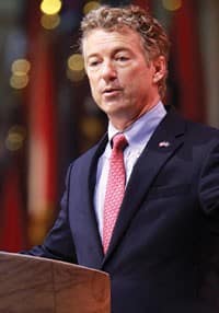Rand Paul truckers block streets in United States