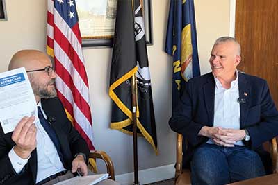 Paul Dragu interviews Congressman Matt Rosendale of Montana for The New American's cover story in our October 16th issue.