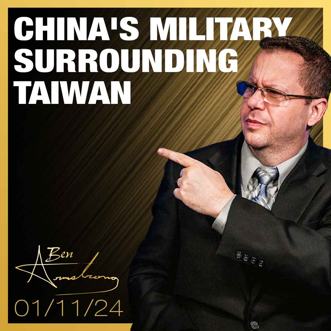 China’s Military Surrounding Taiwan Right Before The Election