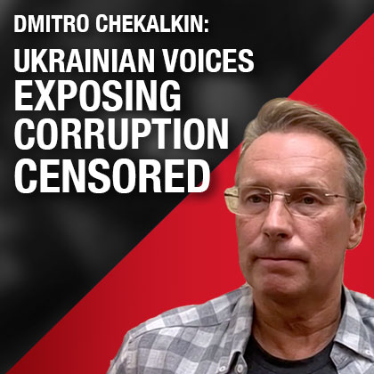 Biden WH Has Big Tech Censoring Ukrainian Voices Exposing Corruption: Top Blogger