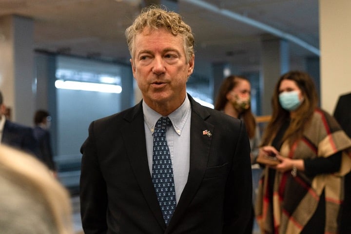 Rand Paul Blocks Senate Vote on Ukraine Aid, Warning It's Unconstitutional and Irresponsible