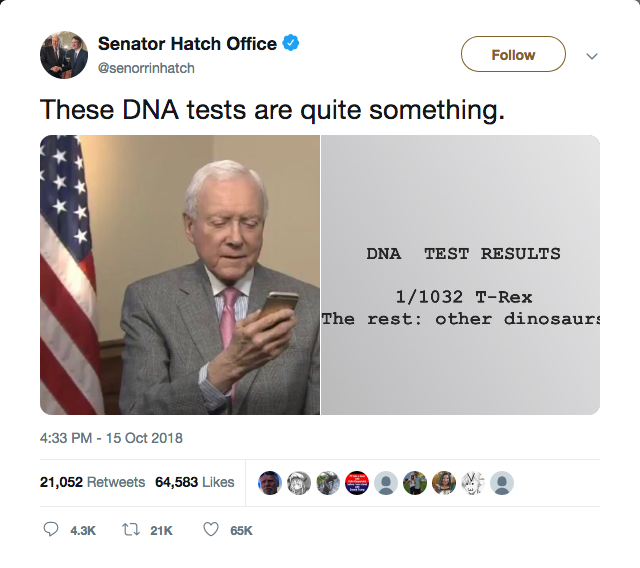 Screenshot 2018 10 17 Senator Hatch Office on Twitter
