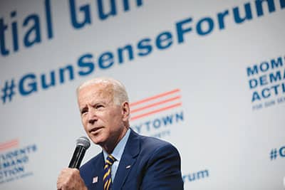 President Joe Biden Democrat gun owners gun control