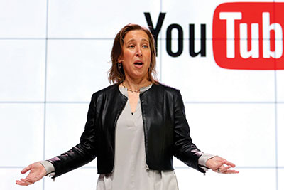 YouTube CEO Susan Wojcicki delete content dissenting COVID-19