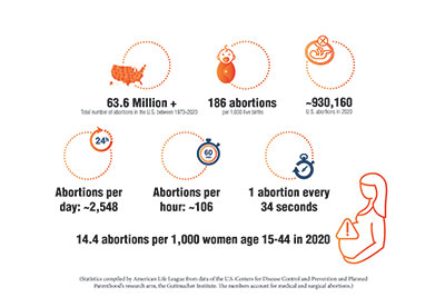 Abortion Roe v. Wade chart