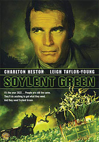 1973 г. антиутопия Soylent Green перенаселение глобальное потепление массовая нехватка продовольствия