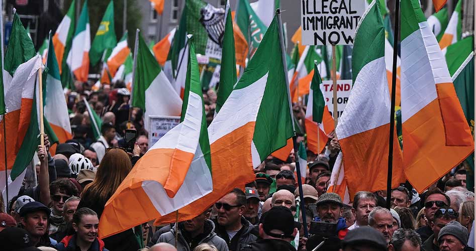 Irish Patriots Fight Back as Ruling Class Imports “Migrants”