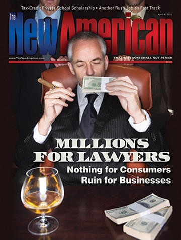 ruin lawyers consumers lawsuits millions nothing businesses action class cover story