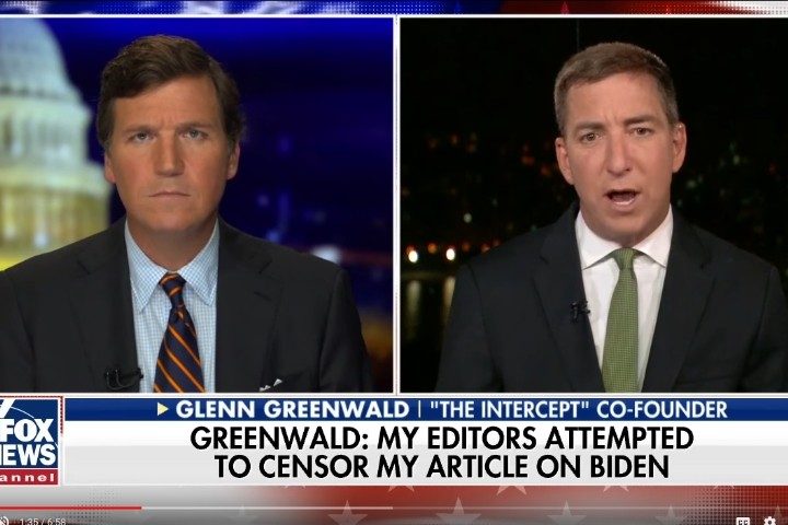 Why Greenwald Quit The Intercept. It’s Protecting Biden, Pushing a Debunked Deep-State Conspiracy Theory