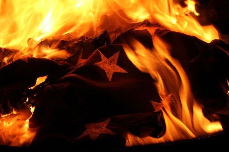 Iran: Students Told to Burn American Flags at Home Due to COVID-19