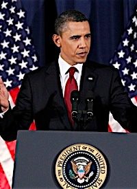 Obama Defends U.S. Role in Libya
