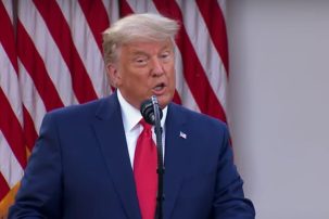 Trump’s Odd Remark at COVID-19 Briefing: Does He Think He Might Lose?
