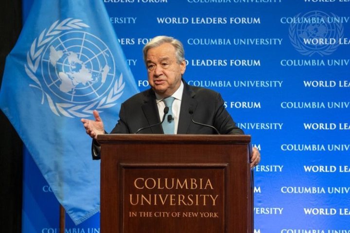 UN Chief: “Humanity Is Waging War on Nature”