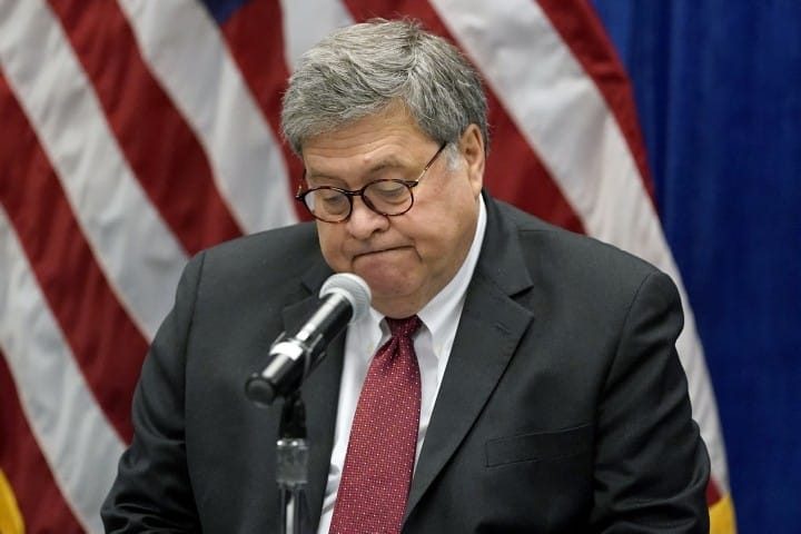 “You’re Fired”? Attorney General Bill Barr Resigns in Time for Christmas