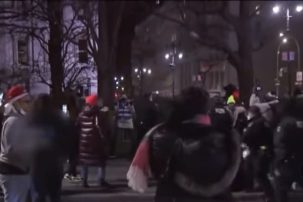 Another Left-wing Protest Turns Violent in New York City