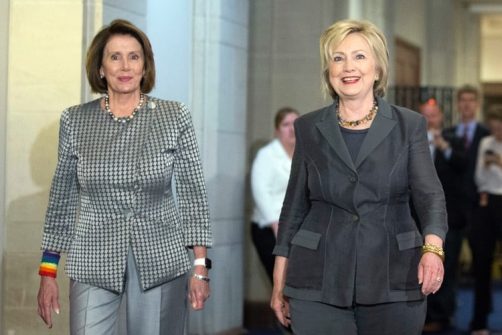 Clinton, Pelosi Suggest Trump Coordinated Capitol Invasion with Putin