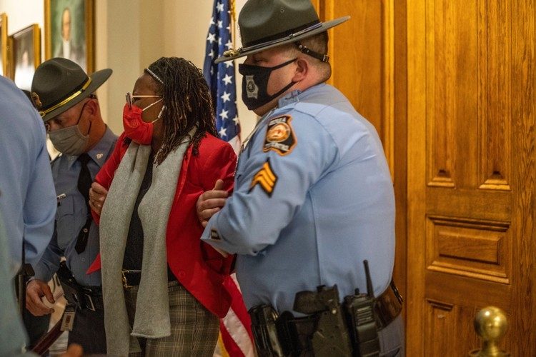 Disruptive Democrat Georgia Legislator Implies She’s Above the Law; Gets Arrested Anyway