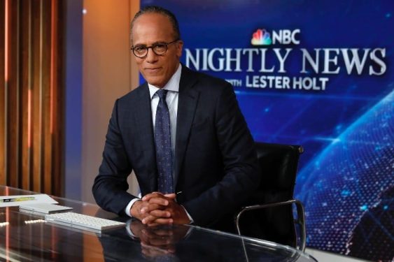 “Fairness Is Overrated”: NBC’s Lester Holt Comes Out in Favor of Media Bias
