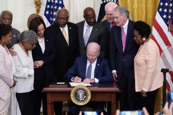 Biden Signs Law Creating Yet Another Federal Holiday — Juneteenth National Independence Day
