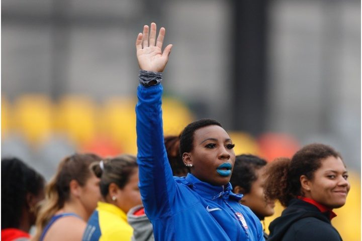 Olympic Athlete Protests National Anthem at Trials, Prompting Public Backlash