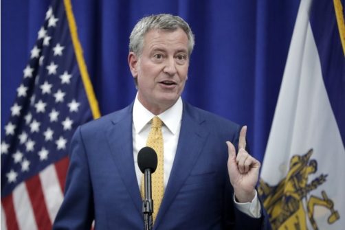 Mayor de Blasio Urges NYC Businesses to Mandate COVID-19 Vaccines