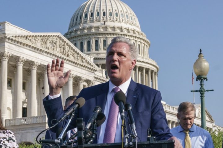 McCarthy Slams Pelosi’s January 6 Committee as “A Sham No One Can Believe”
