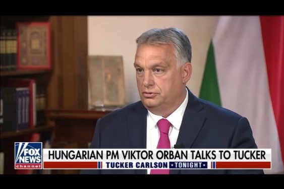 Hungary’s Nationalist Leader Orbán Interviewed by Tucker. Is He the “Thug” Biden Claims?