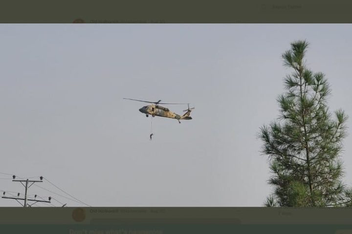 Pictures, Video Show Taliban Flying U.S. Black Hawk Over Kandahar With Body Hanging Below [Correction]