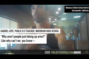 Project Veritas Outs California High-school Teacher as Antifa