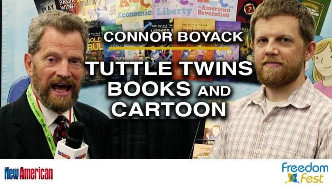 Tuttle Twins Creator Explains Freedom Message of His Children’s Books | FreedomFest 2021