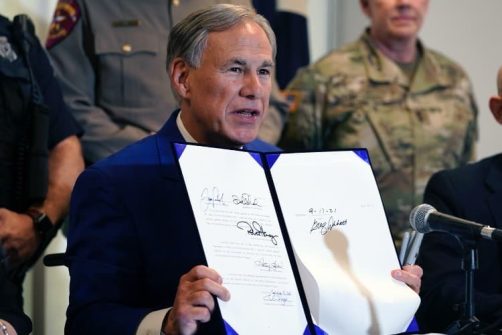 Texas Governor Abbott Signs Massive Border-security Bill