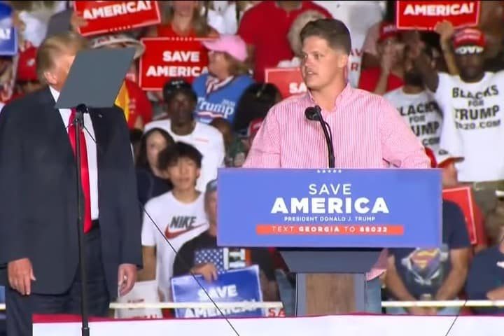 Marine Who Claims to Have Saved Baby Is Under Investigation After Attending Trump Rally