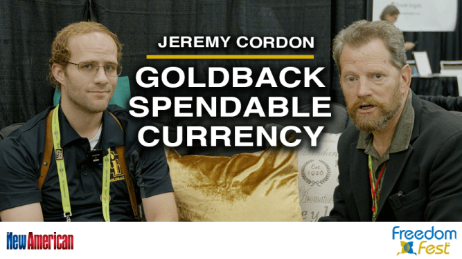 Jeremy Cordon, CEO of Goldbacks, The Beautiful New Gold Currency | FreedomFest 2021