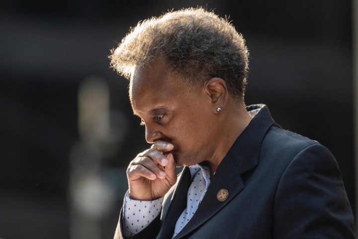 Lightfoot Accuses Police Union Head of Trying to “Induce an Insurrection” Over Vax Mandates