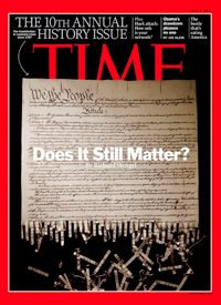 Time Magazine Cover Story Asks: Does the Constitution Still Matter?