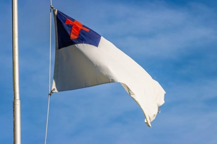 Christian Flag Will Fly Tomorrow in Boston