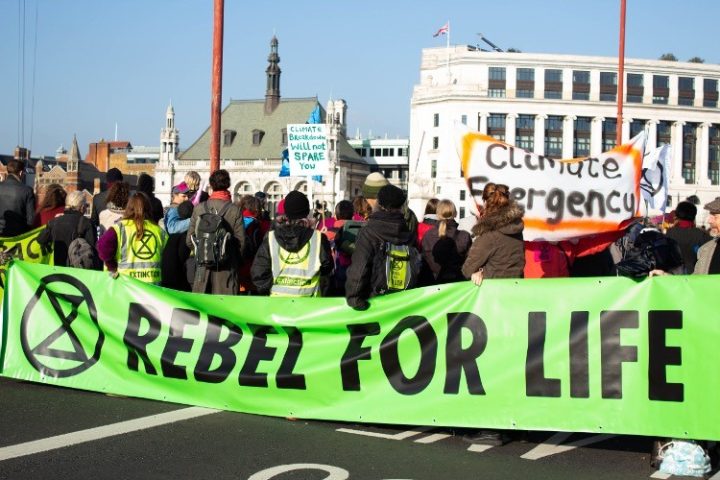 Extinction Rebellion Calls for “Largest Act of Civil Resistance in U.K. History” Beginning April Fool’s Day