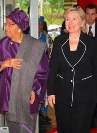 Hillary Clinton in Liberia